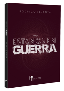 Capa do livro estamos em guerra